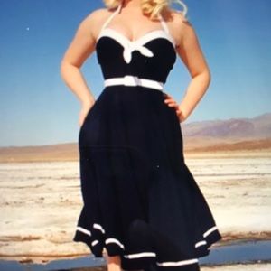 Pinup Girl sailor dress